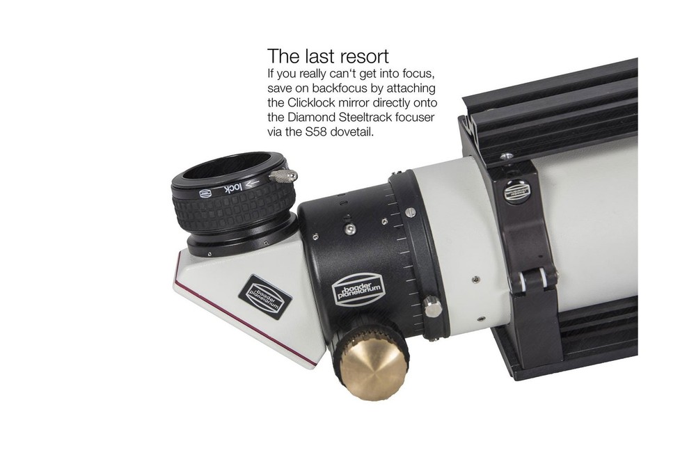 Baader Planetarium 2-Inch Clicklock Mirror Diagonal Eyepiece