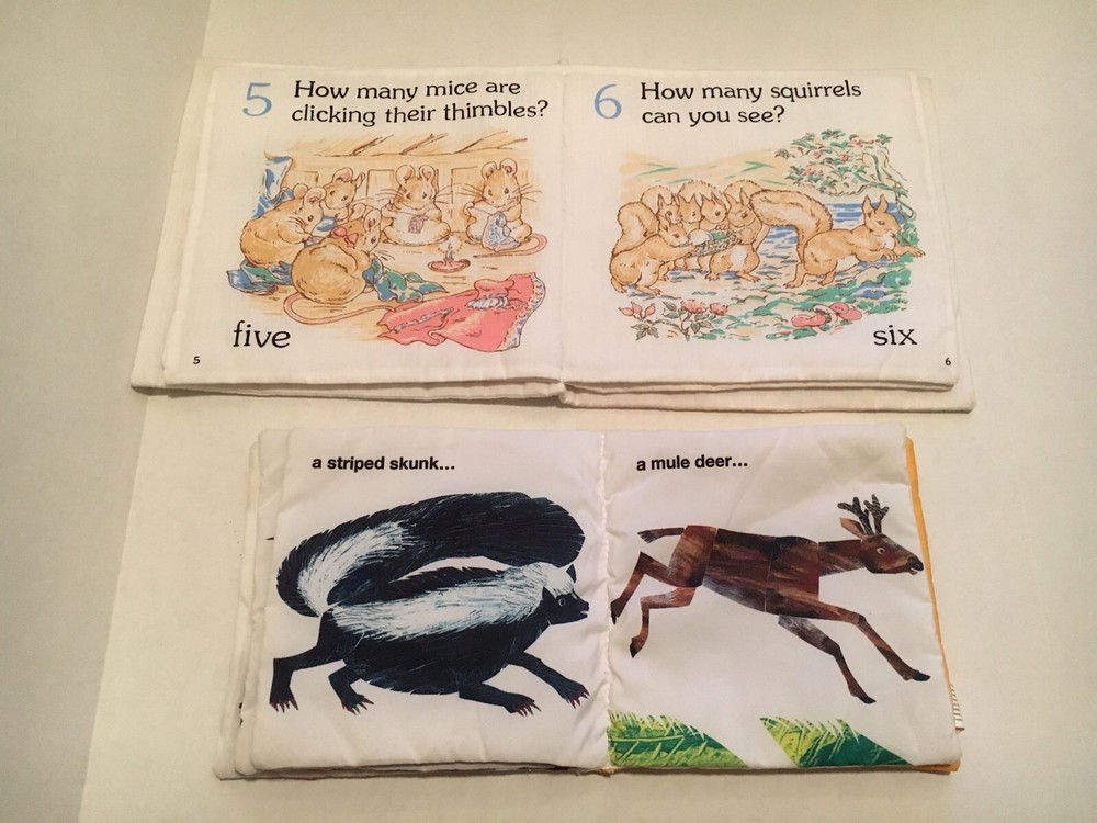 Peter Rabbit/Eric Carle Fabric Toddler Books