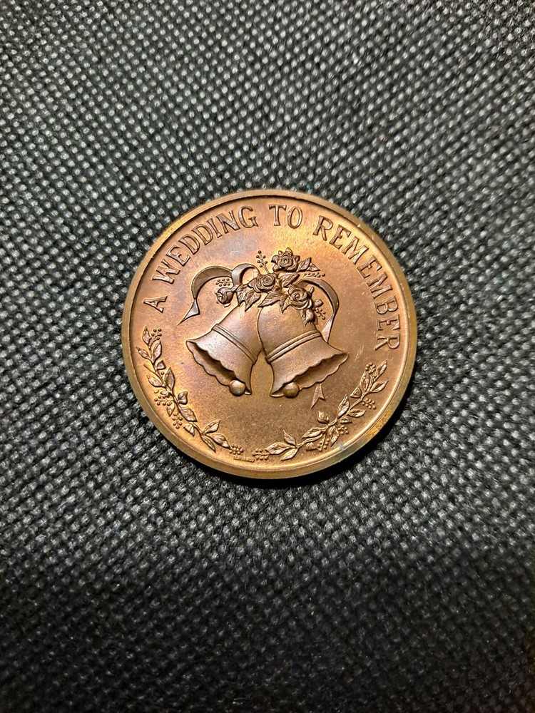 A WEDDING TO REMEMBER MEDAL! e3931TXX