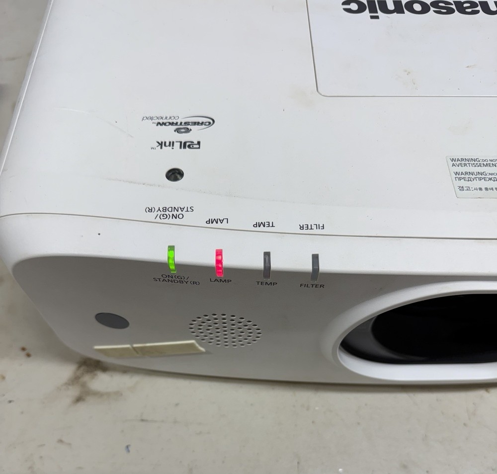 Panasonic EZ590 Projector with Remote Tested Works Read Description See Photos