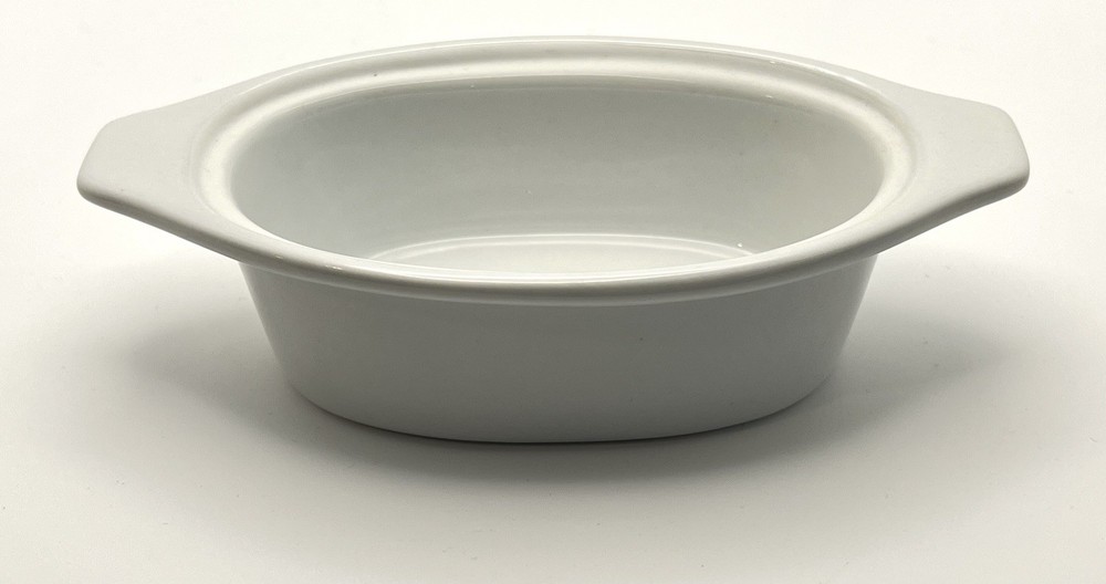 Cook St. White 3-Piece Ceramic Butter Boat