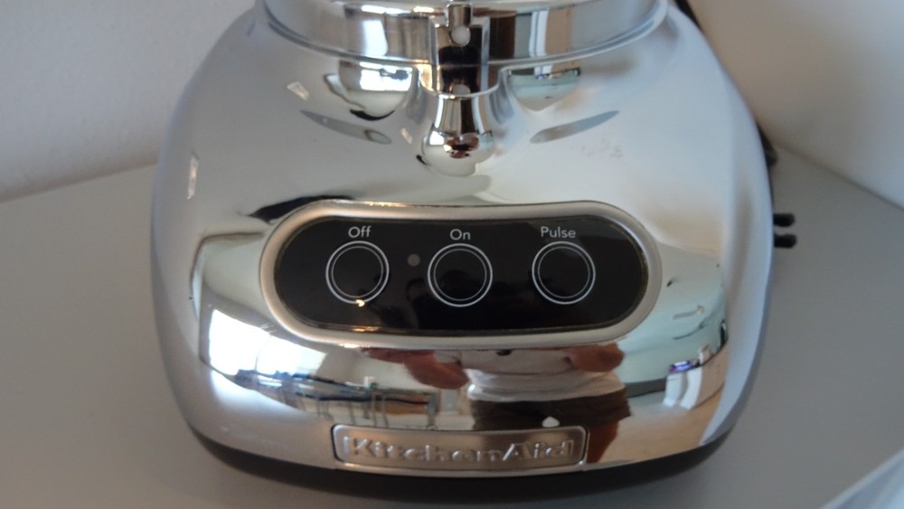 KitchenAid Food Processor Chrome KFP750cro Tested Working Base Motor Only