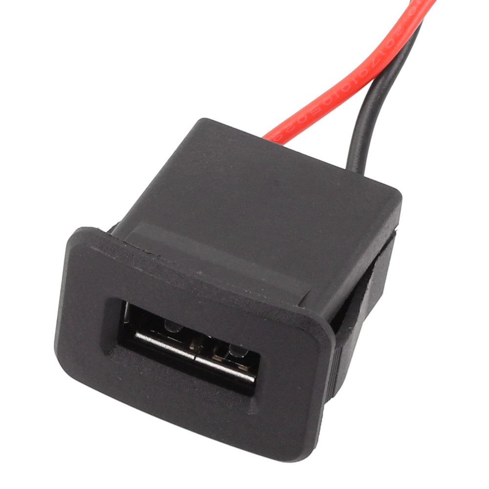 Easy to Use USB Female Base 2P Socket for Quick and Effortless Installation