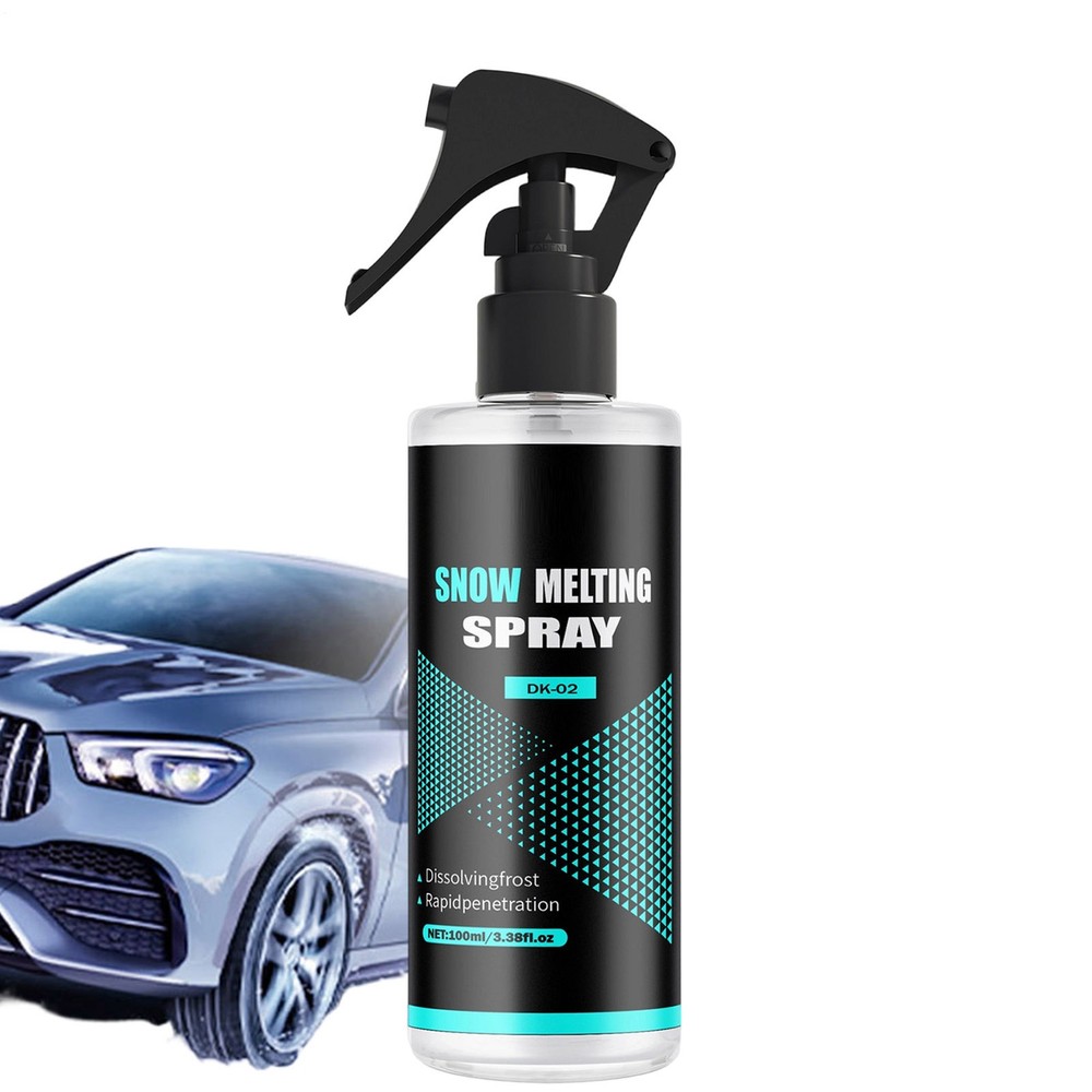 Snow Melting Spray Windshield Spray De-Icer 100ml