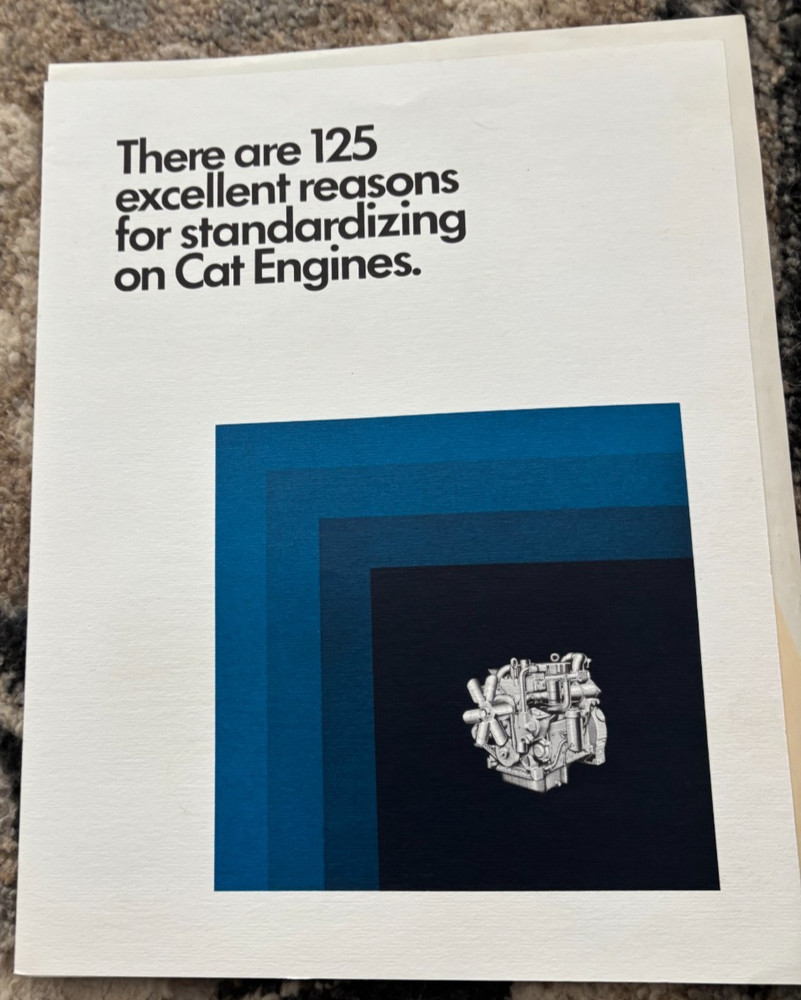 Caterpillar CAT Diesel Engine Brochure AMIL25