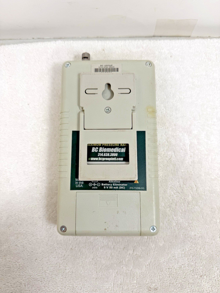 BC Biomedical DPM-2001 Digital Pressure Meter DPM2001 Vacuum Meter