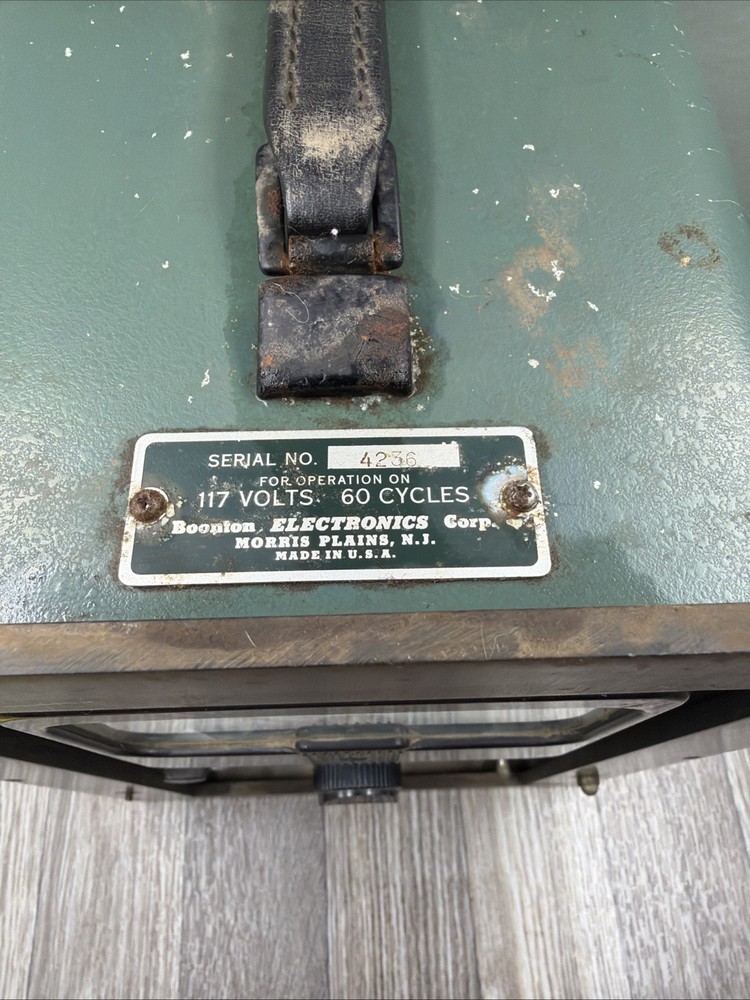 Boonton Electronics 91CA RF Voltmeter Untested