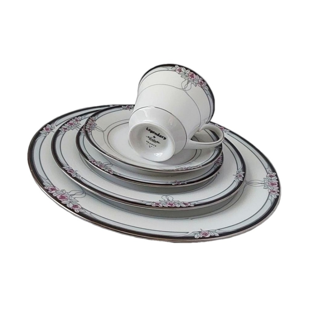 LEGENDARY BY NORITAKE SEANCE 5 PIECE PLACE SETTING DINNER FOR 1