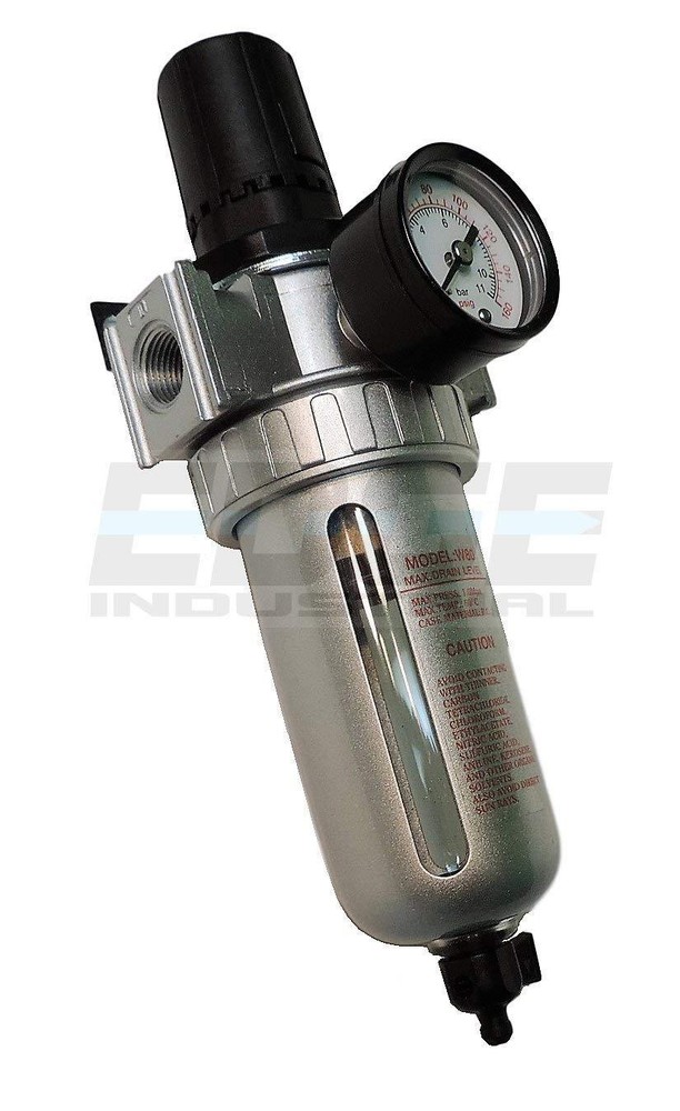 3/8" Pressure Regulator / Particulate Filter Moisture Water Trap Compressed Air