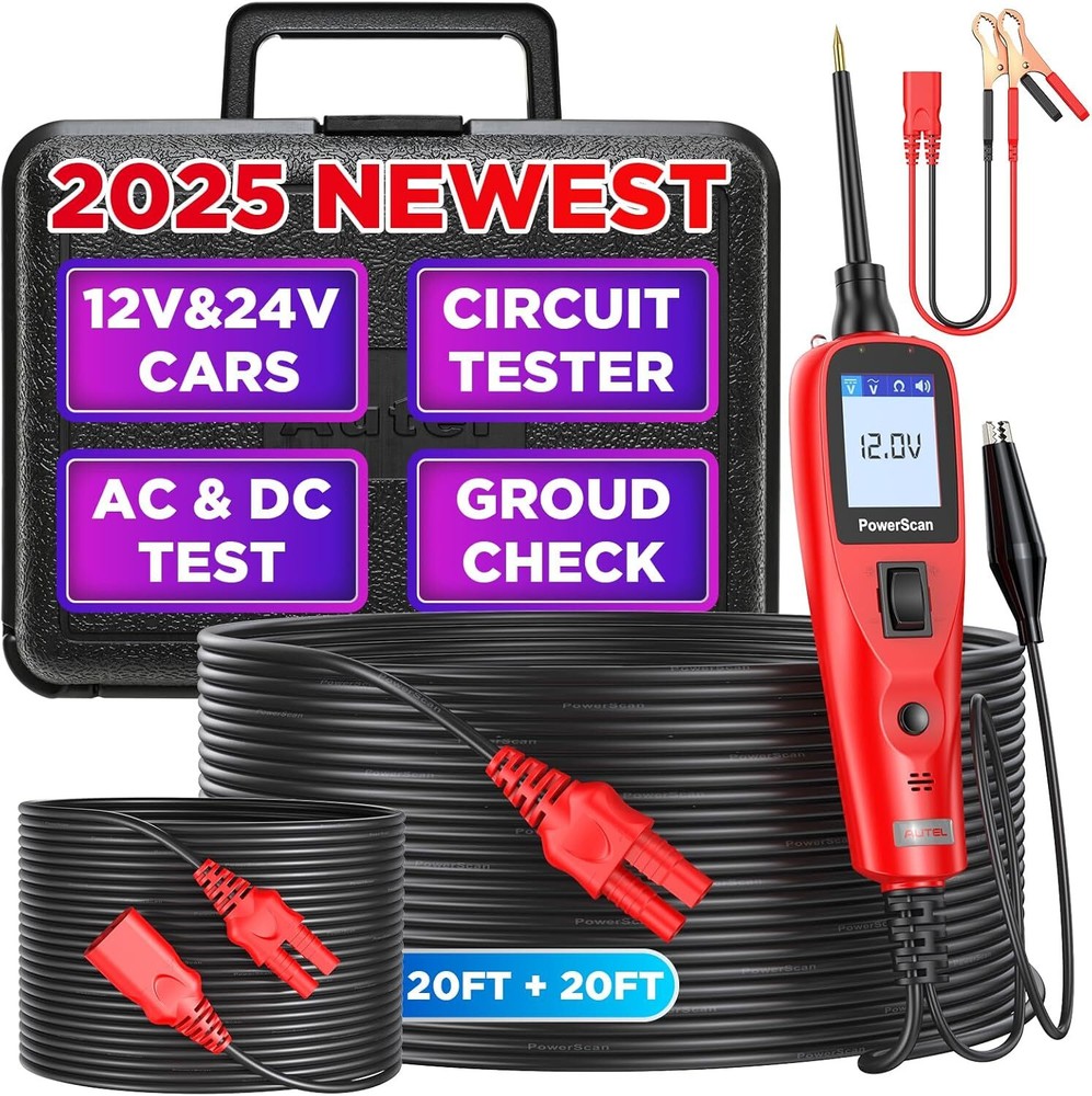 Autel PowerScan PS100 Circuit Tester Electrical Diagnostic Power Probe 12V/24V