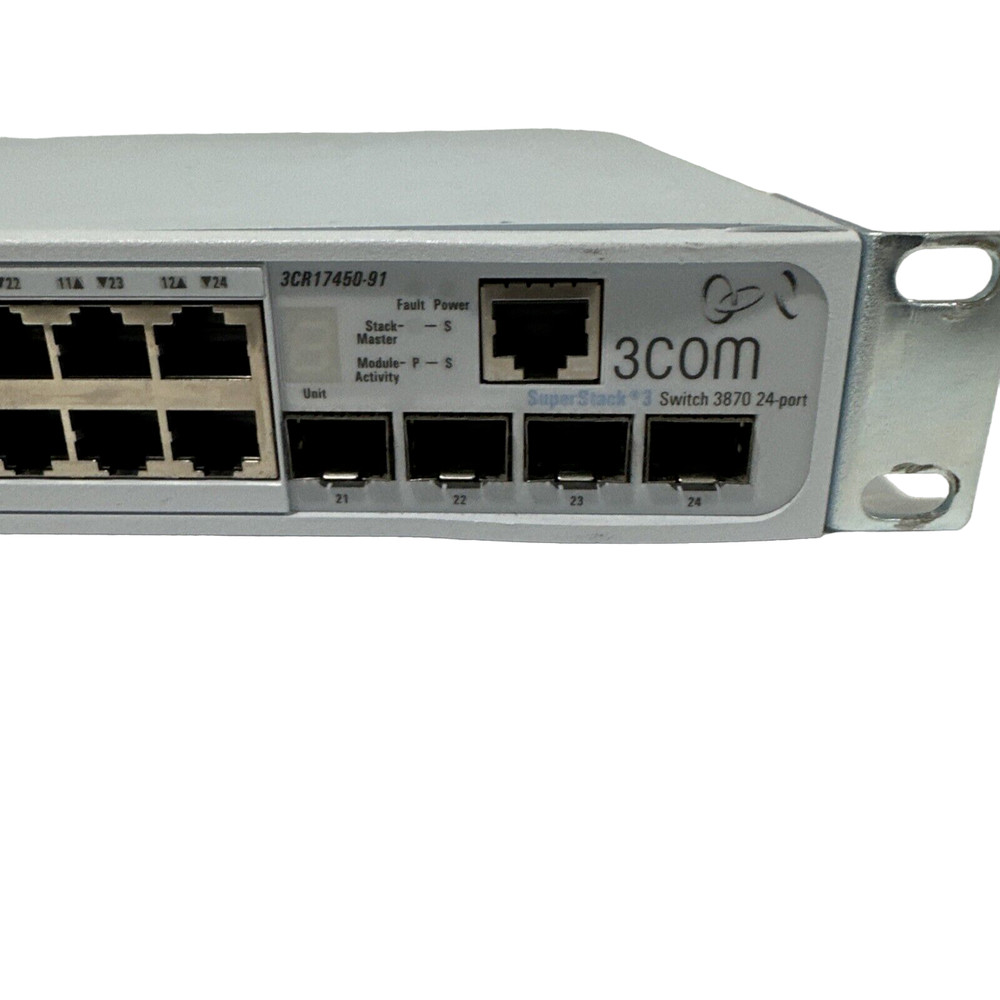 3Com 3CR17450-91 SuperStack 3 Switch 3870 24-Port