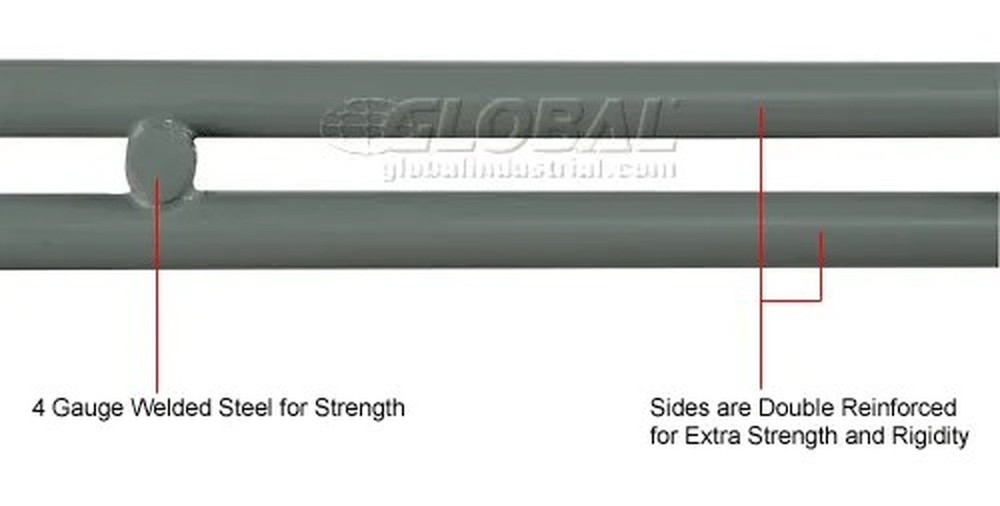 Global Industrial? Wire Mesh Deck, 72"W x 36"D