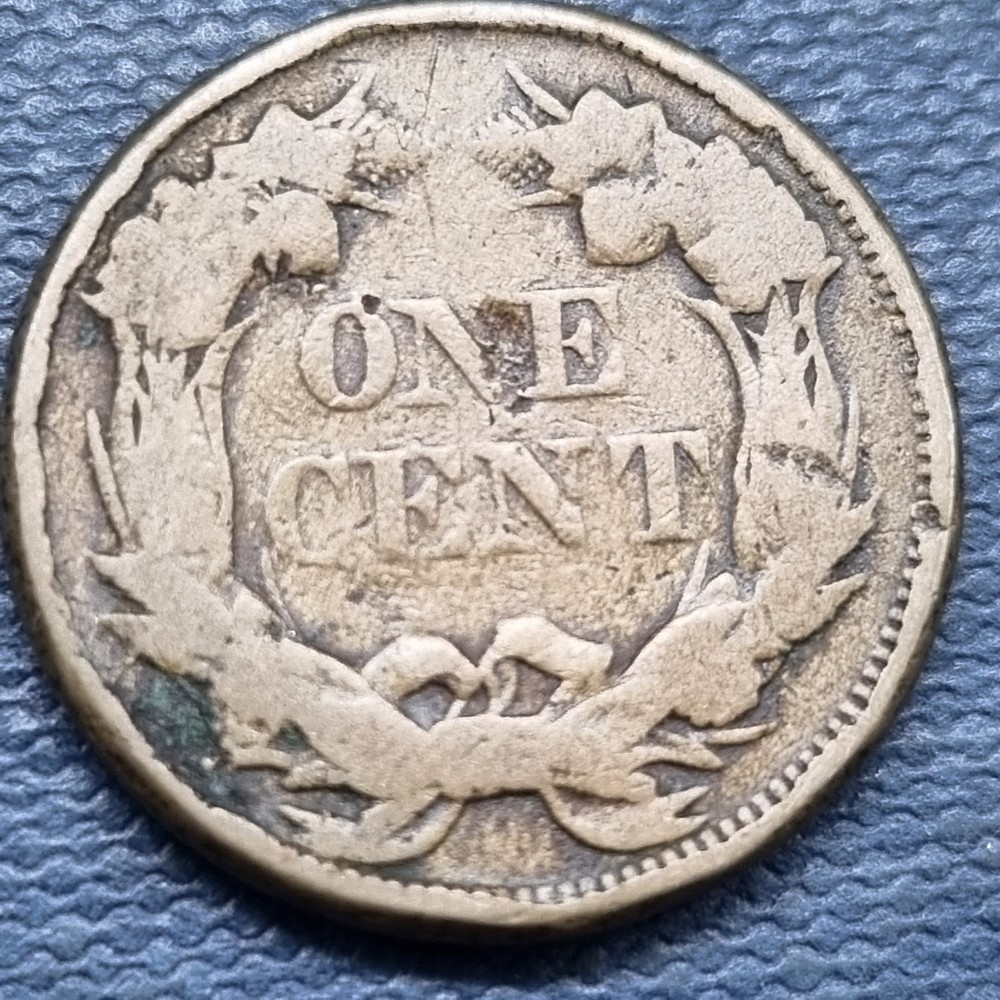 1857 Flying Eagle Cent 1c Circulated #101063