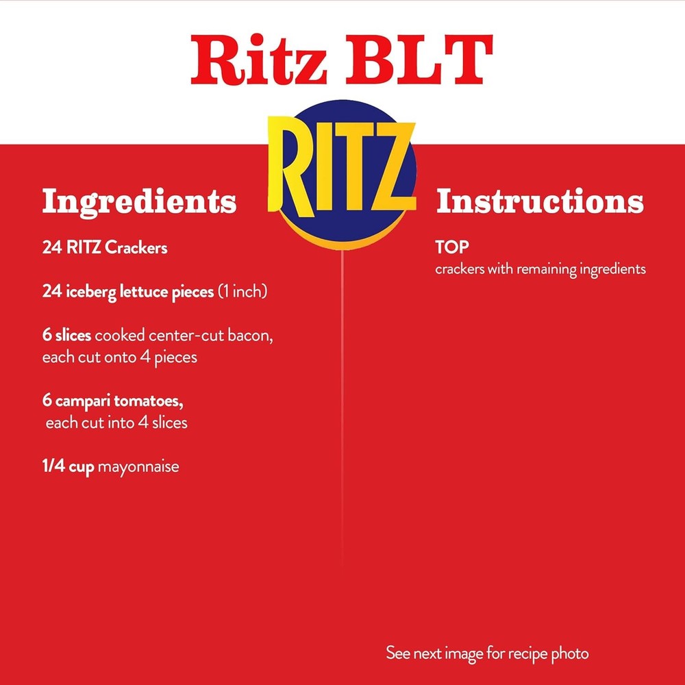 RITZ Fresh Stacks Original Crackers Party Size 16 Packs 23.7oz