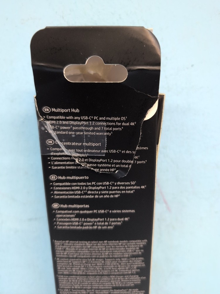 HP Universal USB-C Multiport Hub 50H98AA
