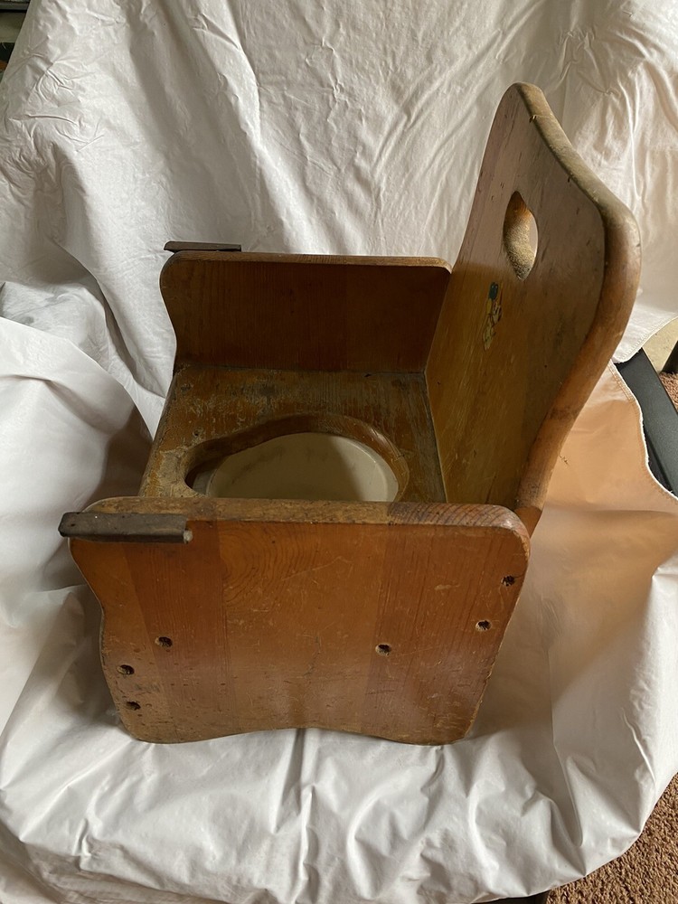 Vintage Child’s Potty Chair