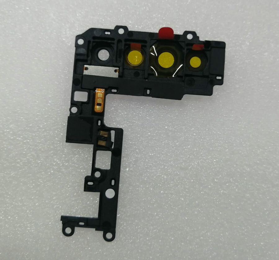 For TCL 20 SE T671 Rear Camera Lens with Frame Holder Back Camera Frame+Flash
