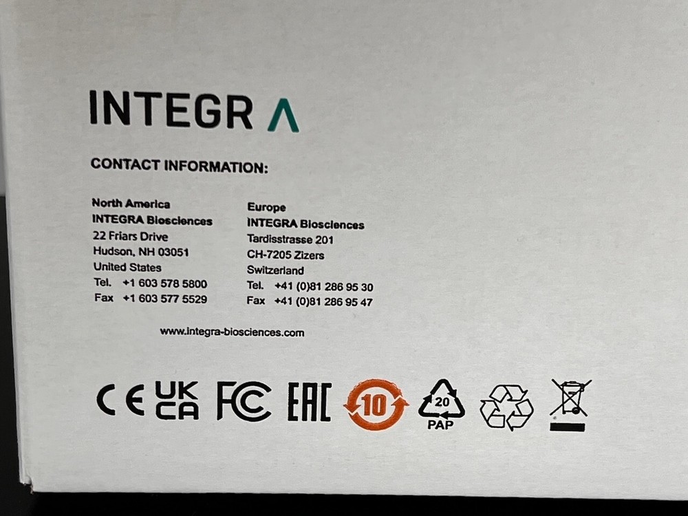 VACUSIP Bench-Top Aspiration System, INTEGRA Biosciences 159 010 without Battery