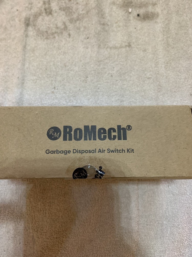 ROMECH Garbage Disposal Air Switch Kit, Sink Top Air Push Button for Waste Safe