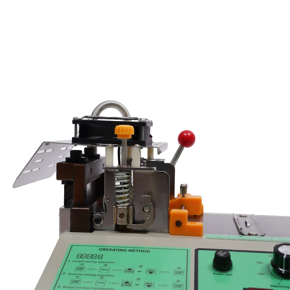 Automatic Webbing Cutting Machine Hot & Cold Tape Cutter for Elastic Band 280W