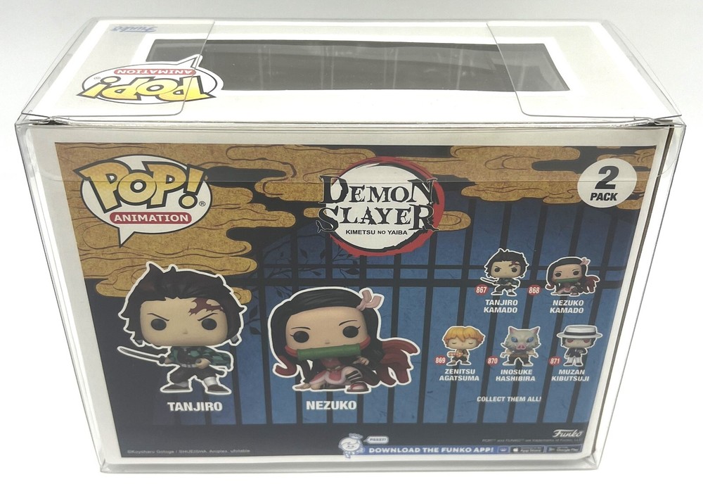 Funko Pop! Demon Slayer Tanjiro & Nezuko 2 Pack Target Exclusive
