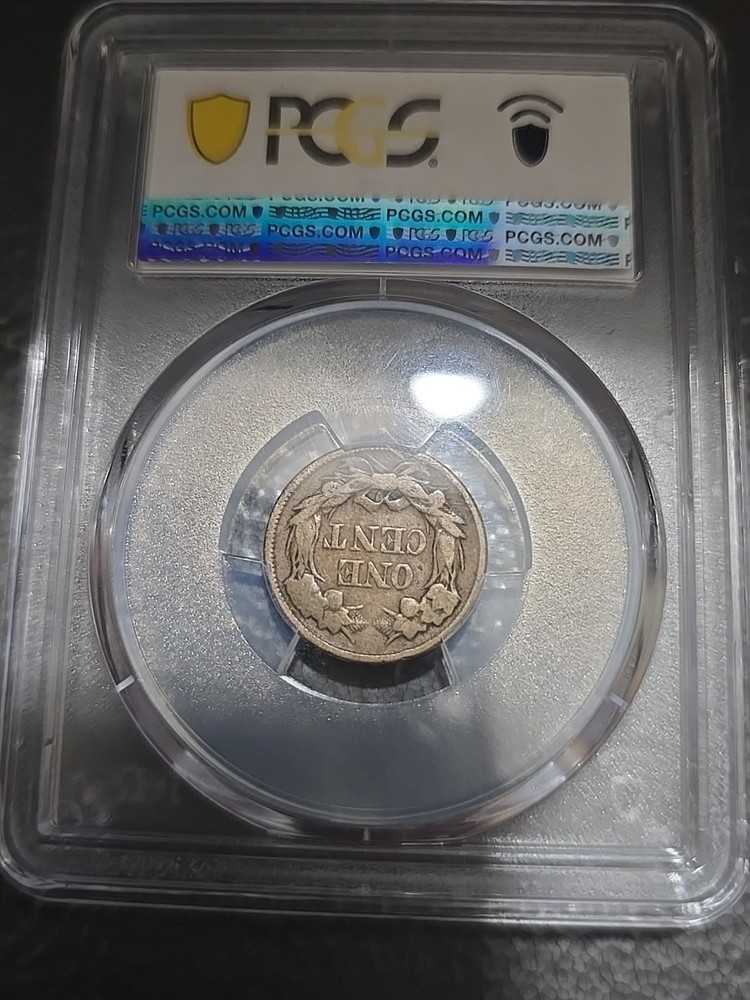 1857 Flying Eagle Cent 1c PCGS VG10