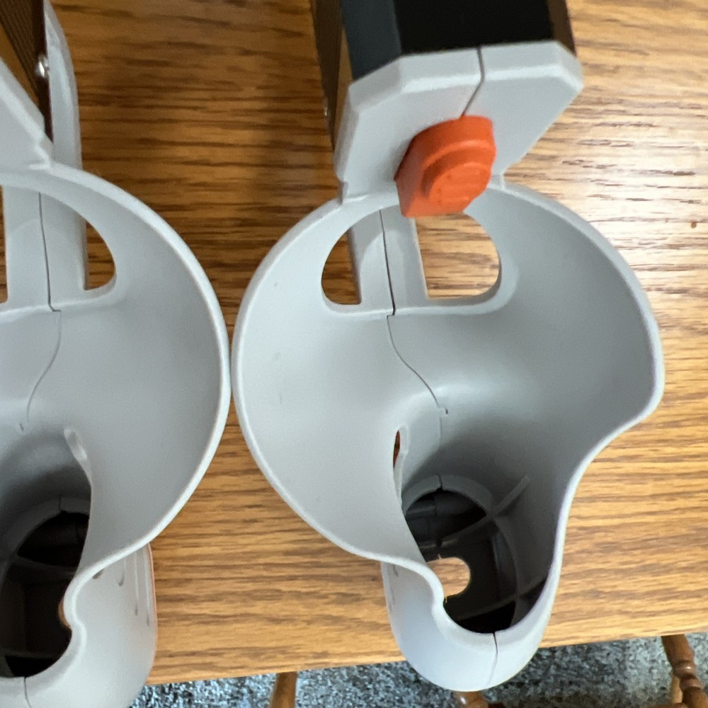 Pair Pistol Gun Grip For Quest 3 or 3S VR Headset Controllers for Shooting Game