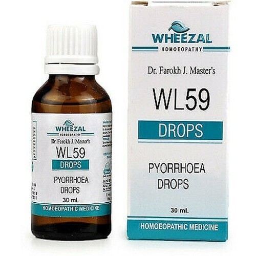 Wheezal WL-59 Pyorrhoea Drops (30ml) Homeopathic Drop