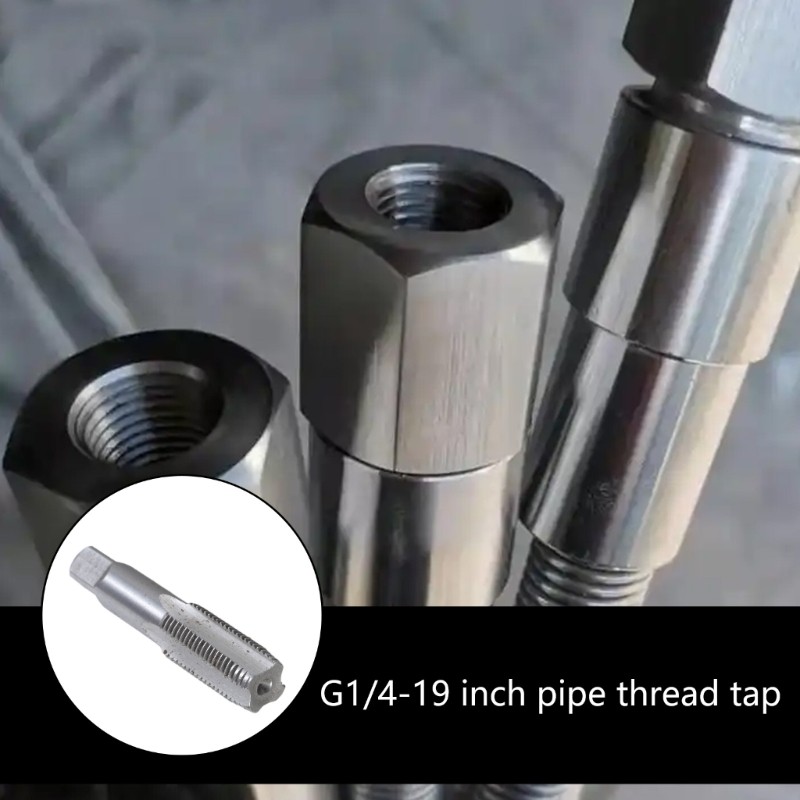 HSS 55° 4 Flutes G1/4-19 BSP 55 Degree Pipe 1/4 Thread Tap Plug