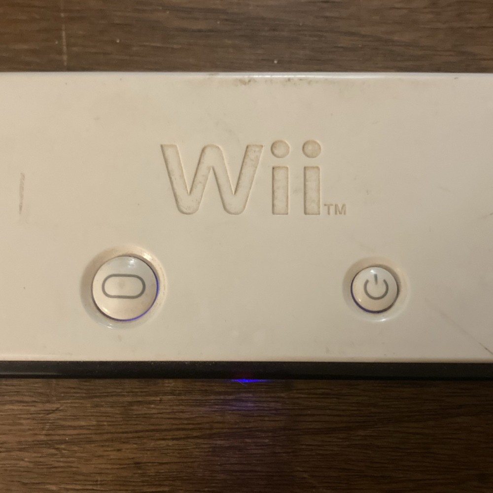 Nintendo Wireless Sensor Bar White Black Wide Standard Range for Wii Console