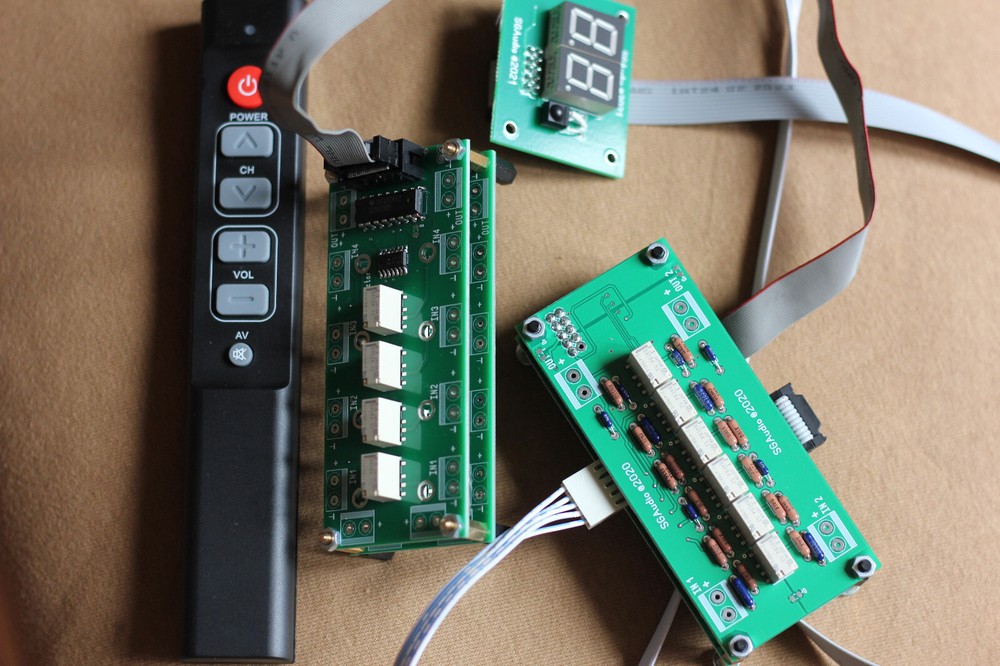 Volume Control Relay Attenuator According to your order