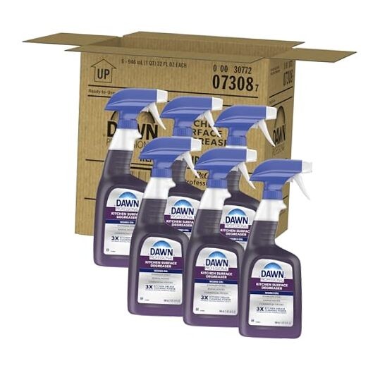 DAWN Kitchen Surface Degreaser Spray Multi-Surface Degreaser Spray (Pack of 6)