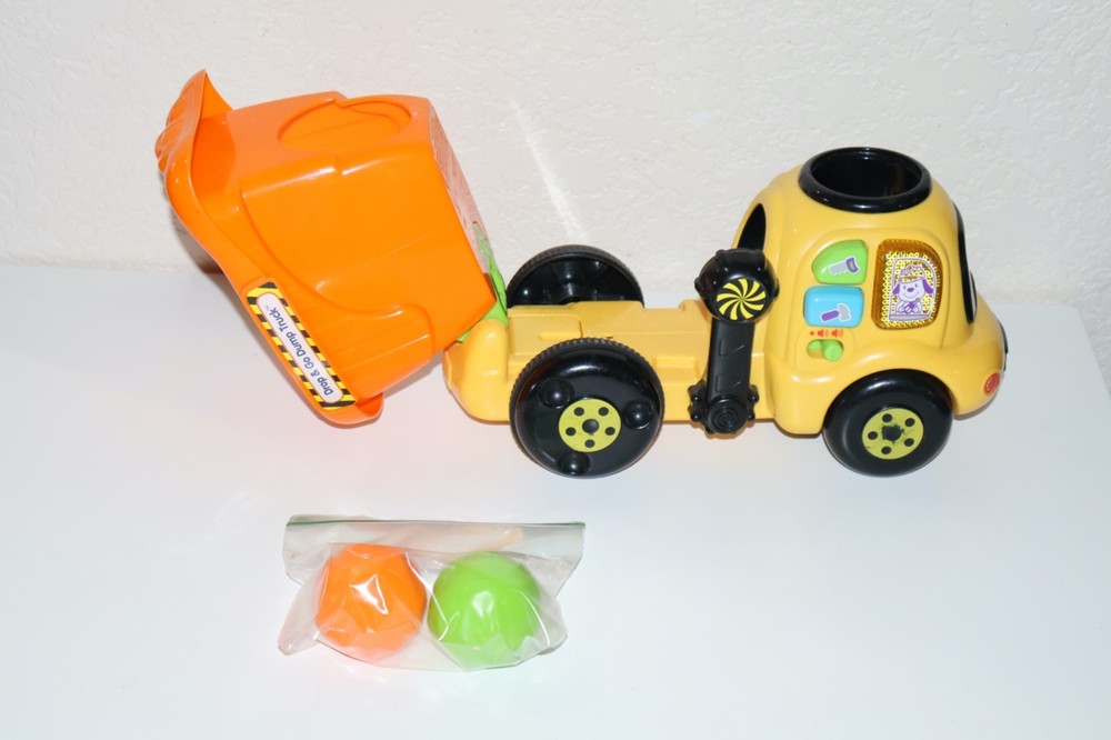VTech Push & Pop Bulldozer & Dump Truck Working Lights & Sounds