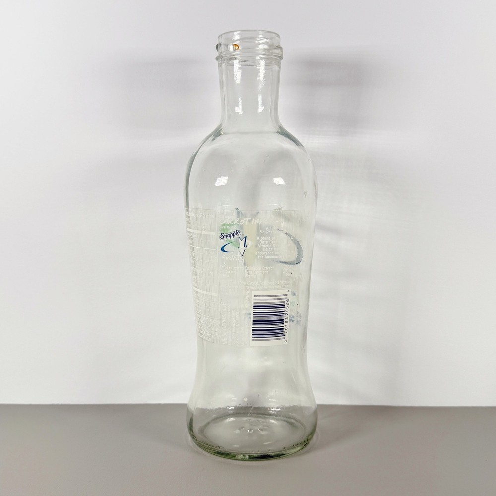 Snapple Elements Collectible Bottle *Gravity ↘️ Vintage Snapple Bottle 2000's