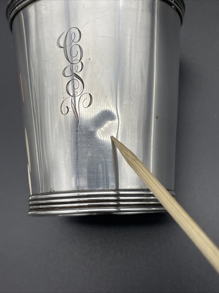 Trees Sterling Silver Mint Julep Cup 3 1/8”