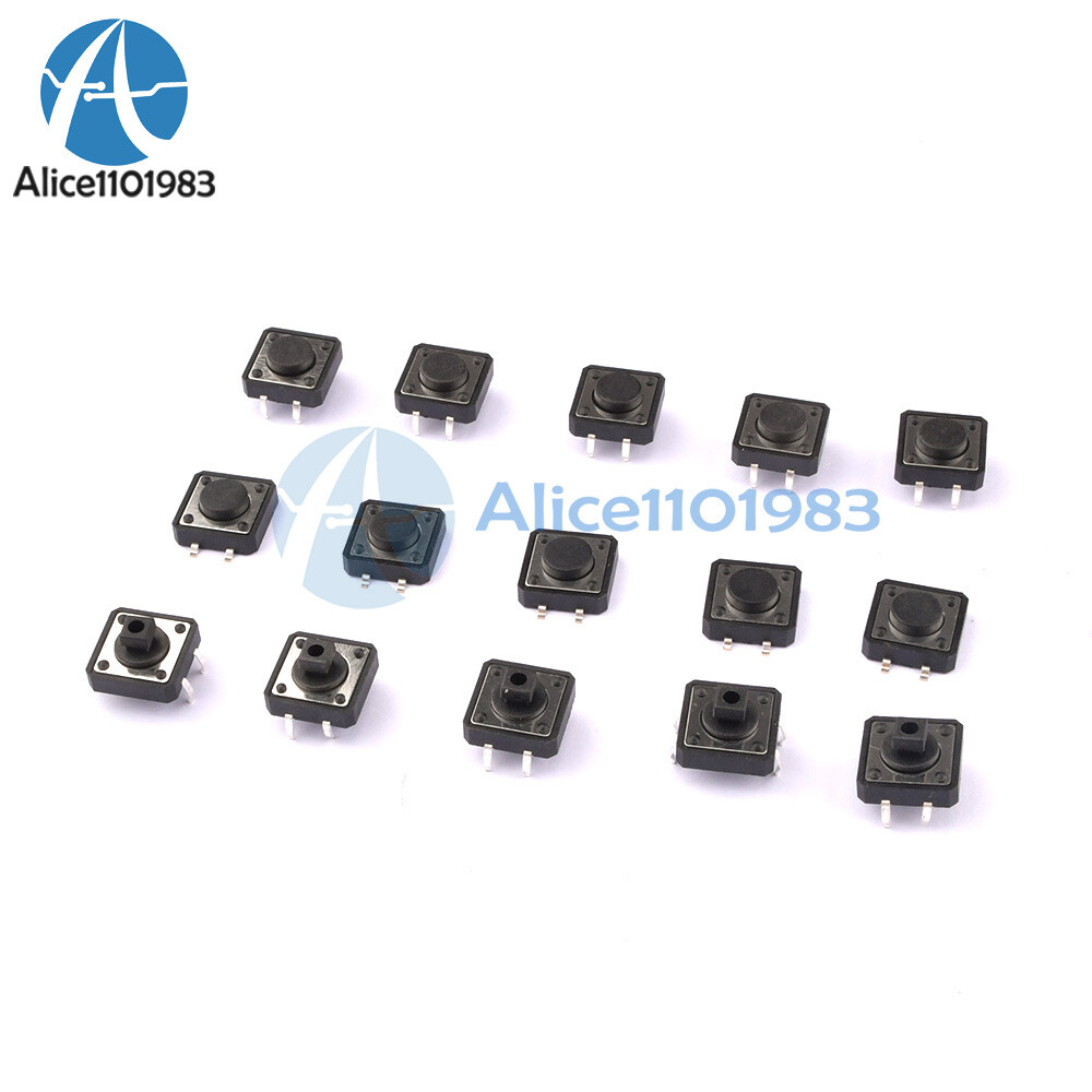 125pcs 25 Type lot Assorted Micro Push Button Tact Switch Reset Mini Leaf Switch