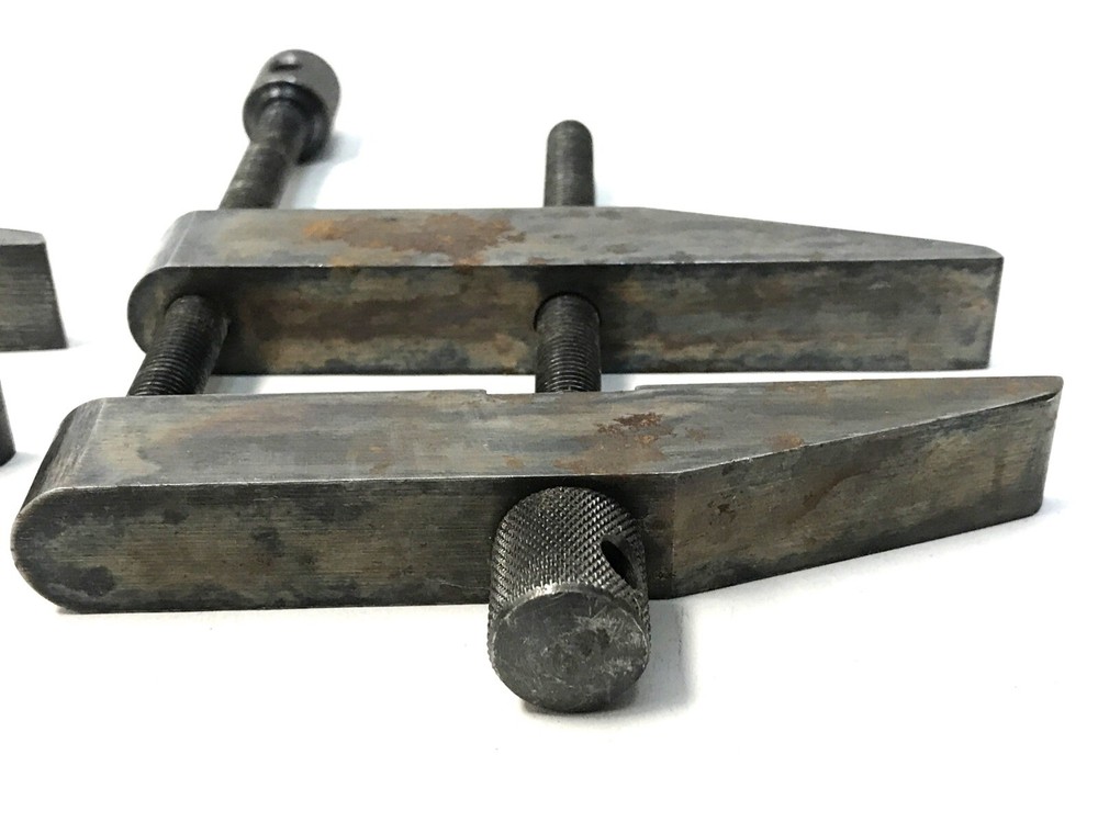 PAIR STARRETT 161E MACHINIST PARALLEL CLAMPS TOOL