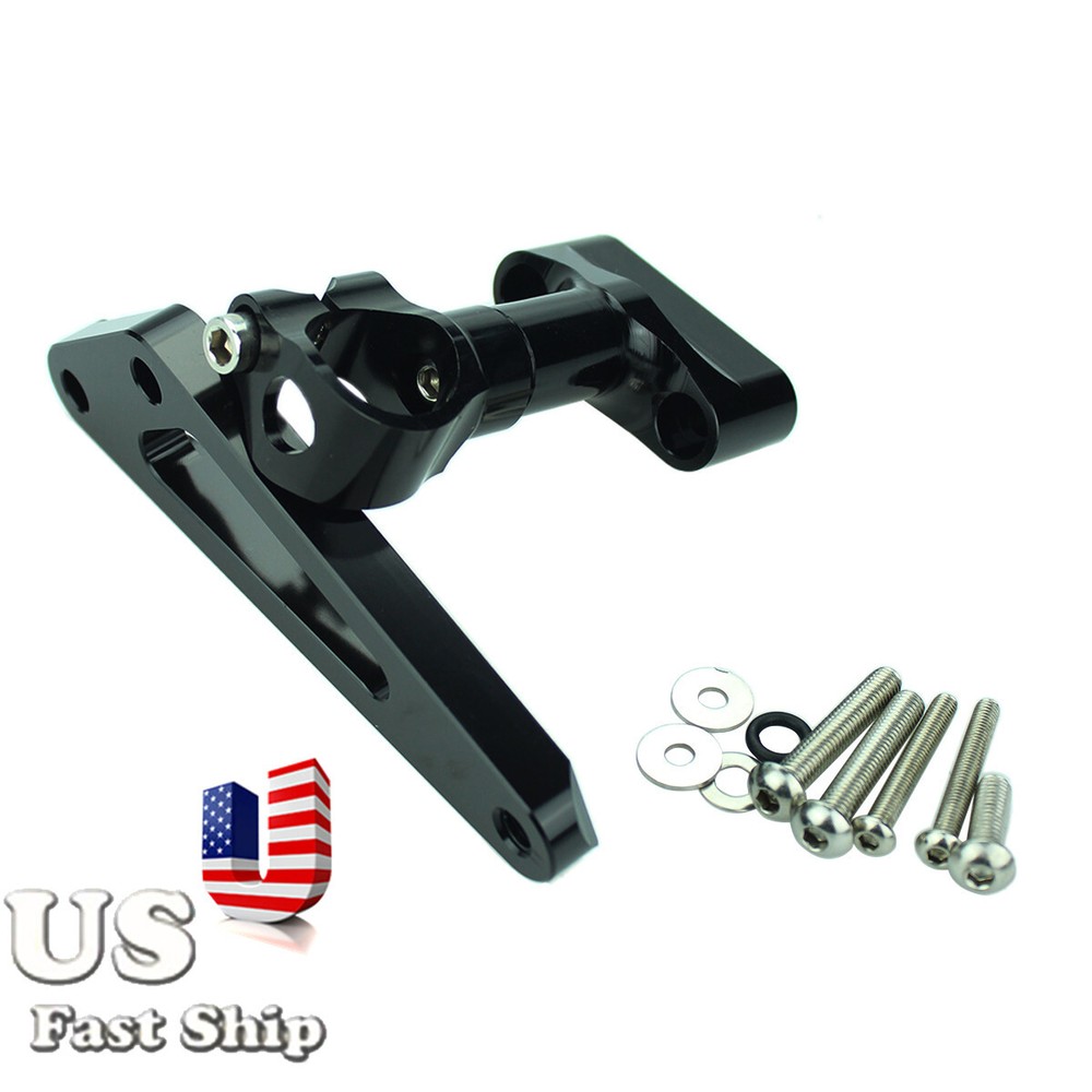 US Red Steering Damper Stabilizer+Bracket Kit Fit Honda CB600F HORNET 2007-2016
