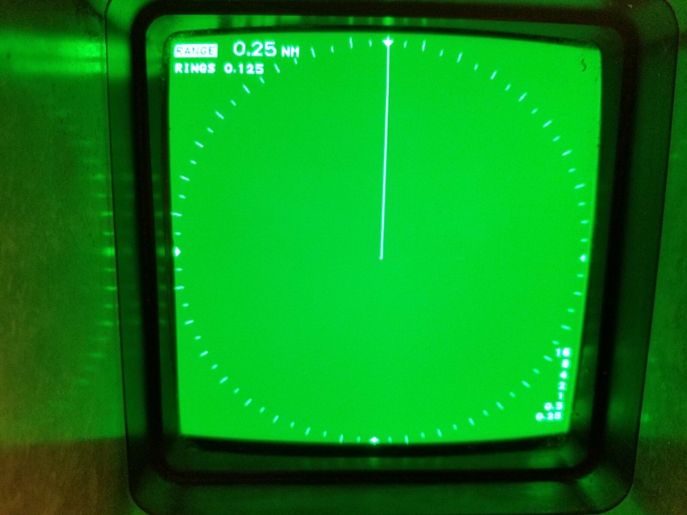 Furuno 1700 Radar Display