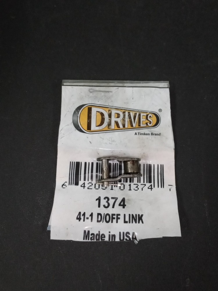 Roller Chain Offset 1/2 Link 41-1 D/OFF Link #1374