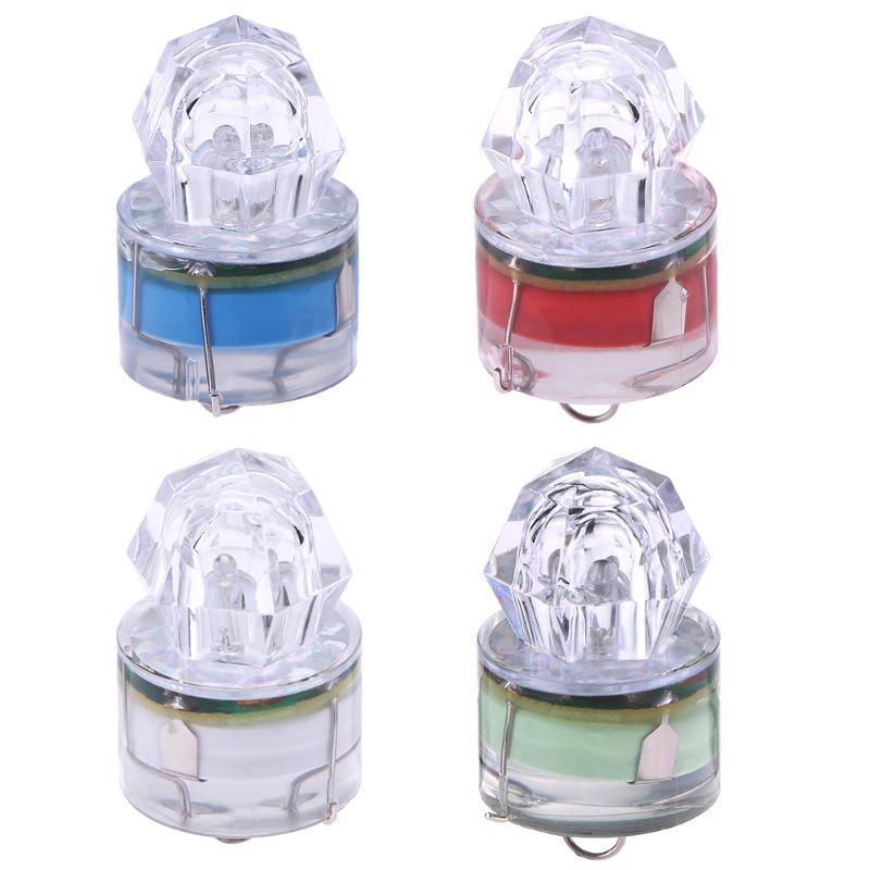 LED Flash Underwater Fishing Light Deep Drop Squid Strobe Bait luring Lamps