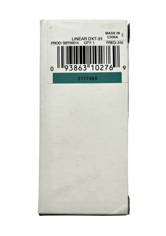 Linear DXT-31 Door / Window Sensor Stationary Transmitter