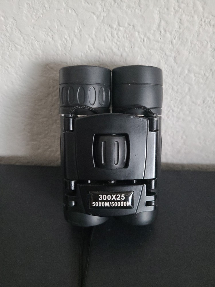 Binoculars 300x25 Compact roof Prism Design 5000m