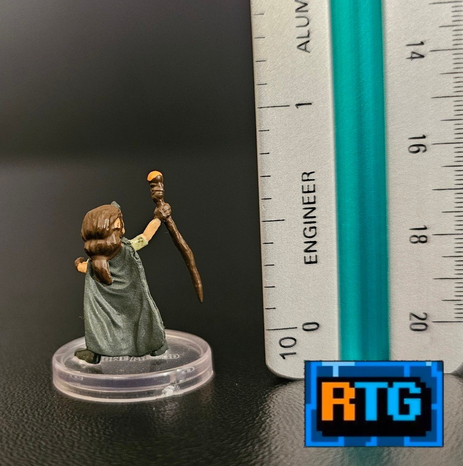 D&D Miniature - Gnome Wizard #1 - Dungeons and Dragons - RPG