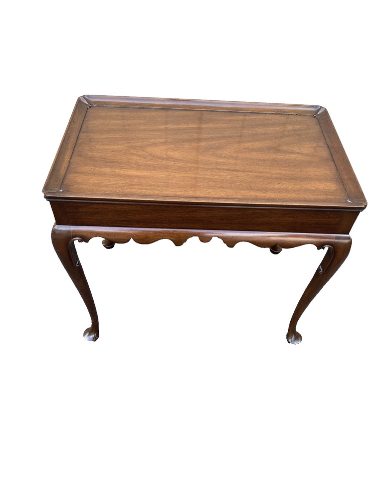 65736 C W KITTINGER Mahogany Tea Table Lamp Table Stand