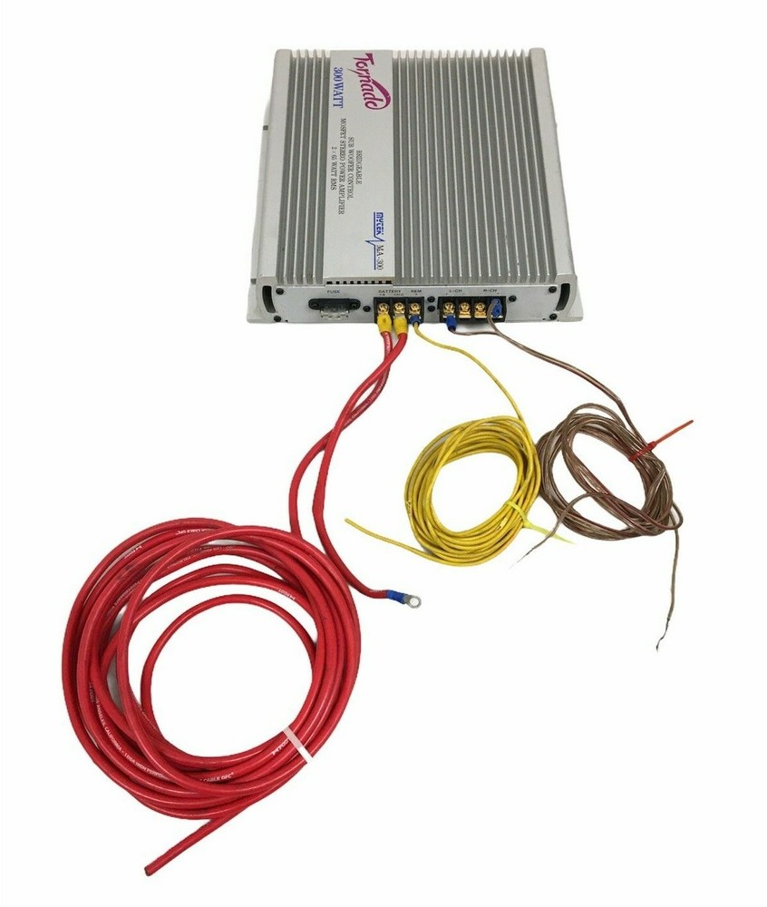 Tornado MA-300 Car Audio Amplifier Made By Mytek