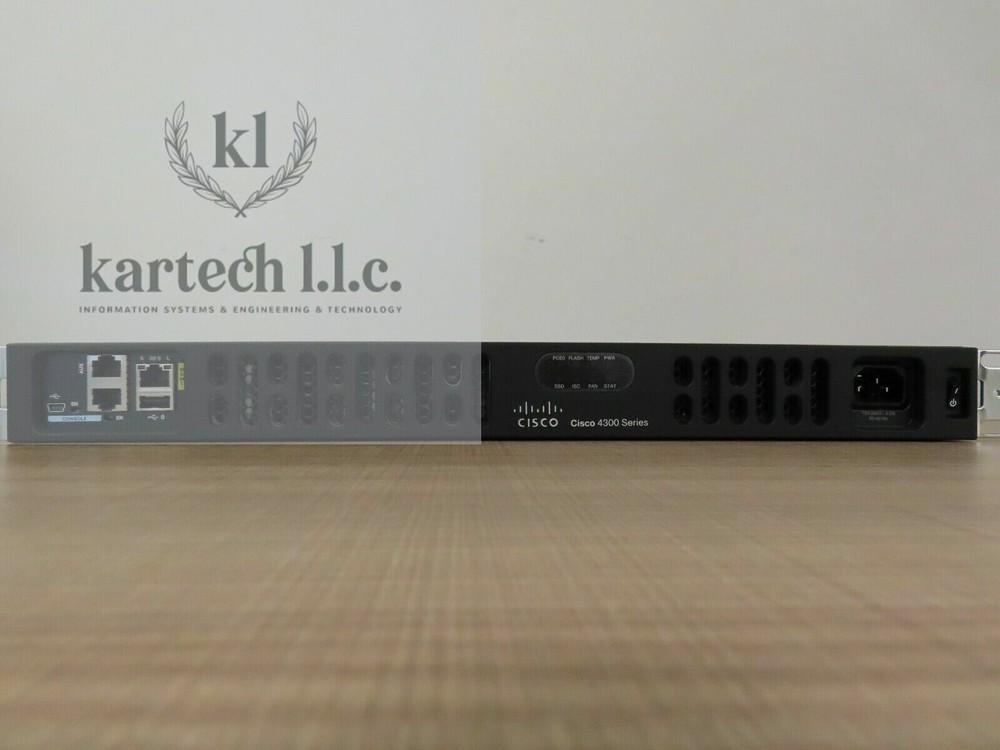 CISCO ISR4331-HSEC/K9 Router NO CPU CLOCK ISSUE
