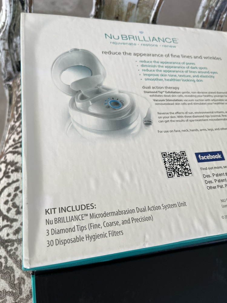 Nu Brilliance Professional In-Home  Microdermabrasion Kit
