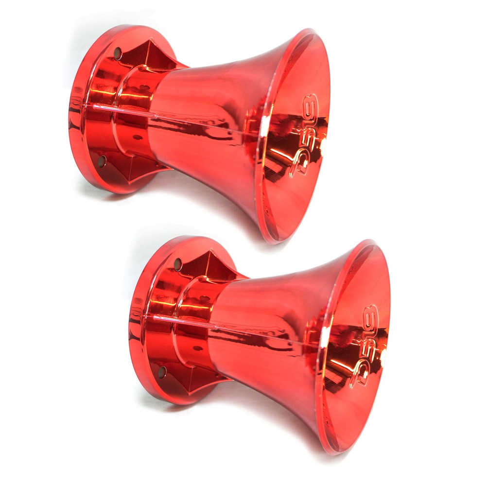 PRO Bolt on 2" Red Horn for Custom Builds PRO-HPR-RD Pair DS18