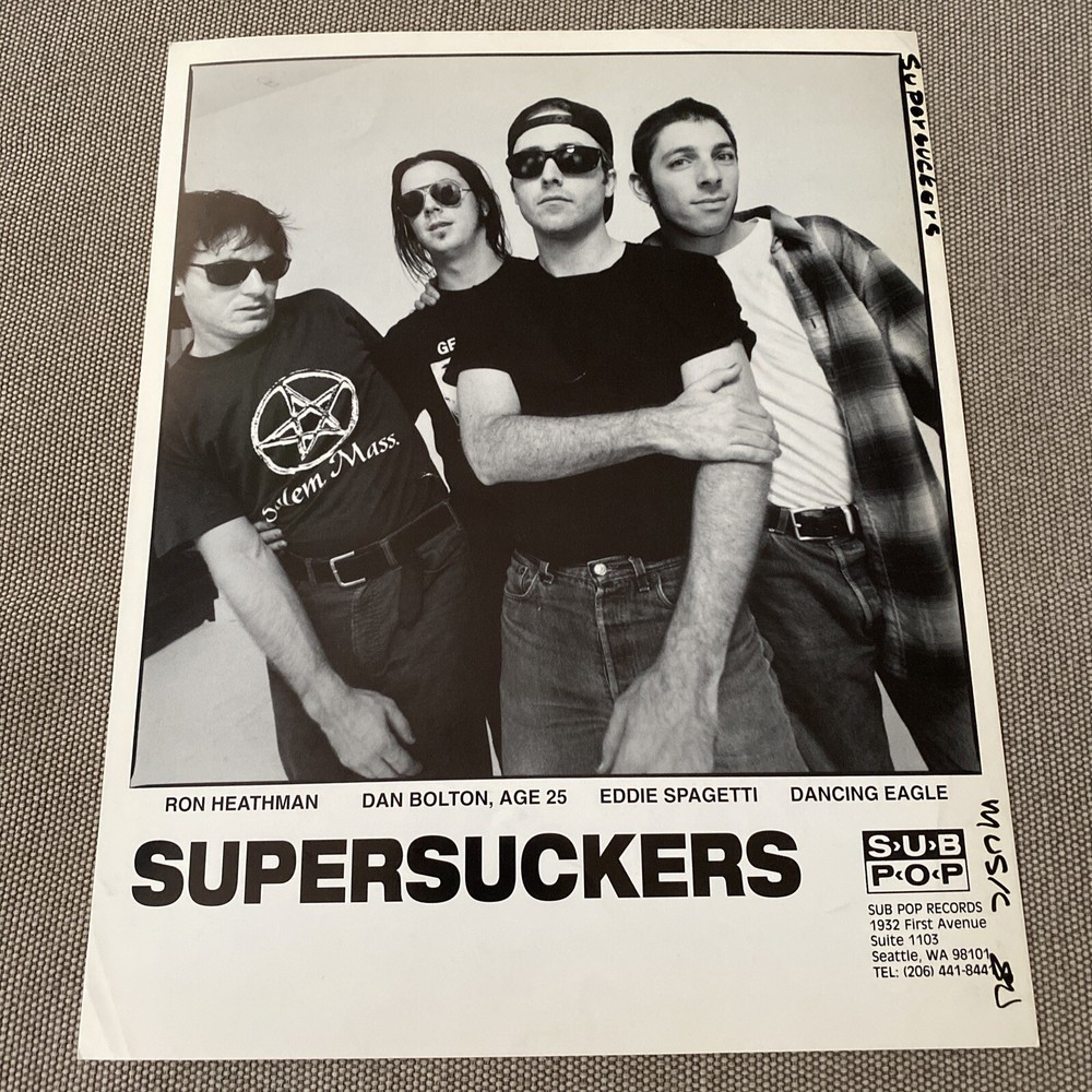 Supersuckers Press Photo 8x10, See Description.
